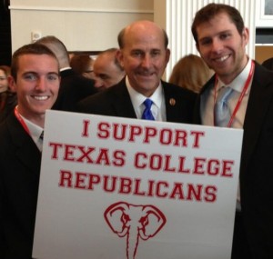 Brad Head (left) with Rep. Louie Gohmert